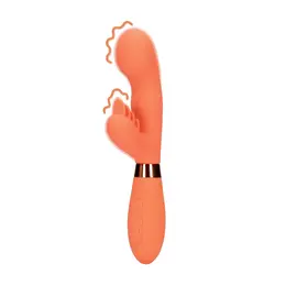 Loveline Glazed Carrots Silikonski Sistem sa Rebrastim Dual Stimulatorom