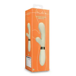 Loveline Silikonski Dual Action Masažer Misty Green sa Punjenjem