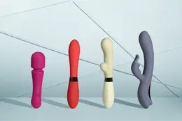 Loveline Salsa silikonski glatki vibrator, elegantan dizajn, roze, 18 cm