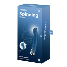 Satisfyer Spinning G-Spot 1 plavi rotirajući intimni masažer USB