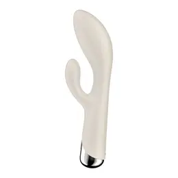 Satisfyer Spinning Rabbit 1 Rotating Silicone Massager Beige