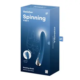 Satisfyer Spinning Vibe 1 plavi uređaj za stimulaciju sa rotirajućom glavom