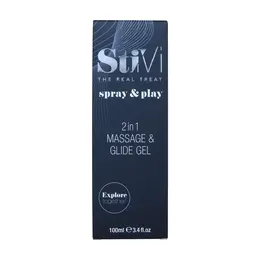StiVi Gel za Klizanje pri Masaži 100ml - 2-u-1 Profesionalna Formula