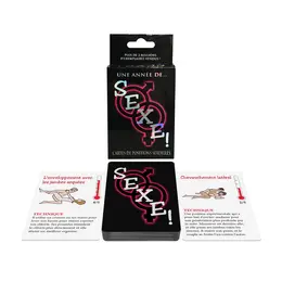 Sex Card Game French Edition - Intimacy & Fantasy Deck, Multicolor