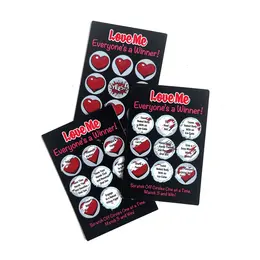 Kheper Games Love Me Lotto Srećke za Struganje - Set od 12 Komada