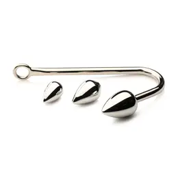 XR Brands Master Series Trainer Set with 3 Aluminum Alloy Plugs & Hook
