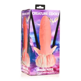 Pegasus Pecker Krilati Silikonski Model Roze - Teksturirani Intimni Uređaj