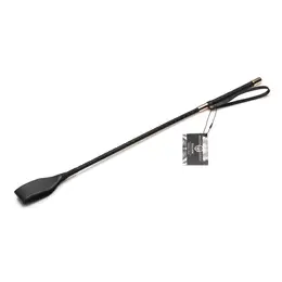 XR Brands Master Series Jahački Bič 61 cm Veganska Koža Crna