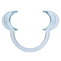 Master Series Dental Cheek Retractor Blue 4.5in Plastic Mouth Opener