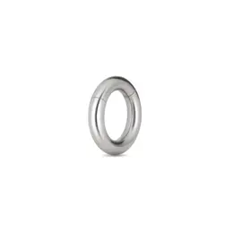 Lovehoney Magnetic Steel Ring 33mm - Innovative Magnetic Clasp, Silver