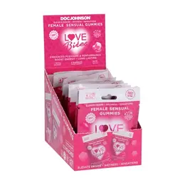 Love Bites Female Gummies 12 Pack - Herbal Formula, Fast-Acting, 9g