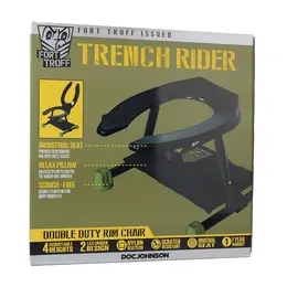 Fort Troff Trench Rider podesiva potporna platforma, crna