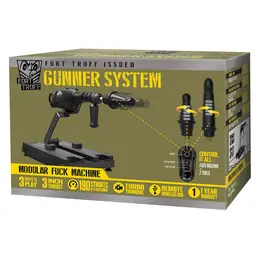 Fort Troff Gunner System 3-u-1 modularna intimna mašina set crna