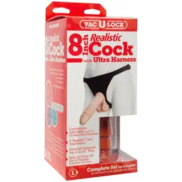 Doc Johnson Ultra Harness set 20 cm intimna mašina sa Vac-U-Lock