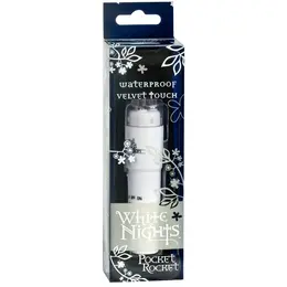 Doc Johnson White Nights Mini Vibrantni Džepni Masažer Bela
