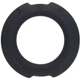 FLEXISTEEL Silikonski i Metalni Potporni Prsten 43mm - Crni, Dvoslojni Sistem
