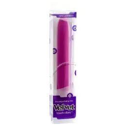 Doc Johnson Velvet Touch Intimate Massager Magenta Multi-Speed 18 cm