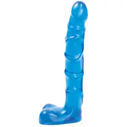 Doc Johnson Slimline 7 Intimate Device 18cm Cobalt Blue