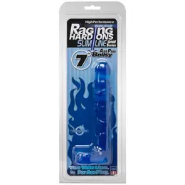 Doc Johnson Slimline 7 Intimate Device 18cm Cobalt Blue