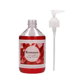 Shiatsu Romance Massage Oil Rose Scented 500ml - Nourishing Formula