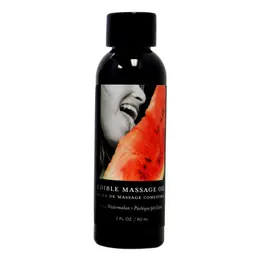 Earthly Body Watermelon Edible Massage Oil 60ml - Nourishing Formula