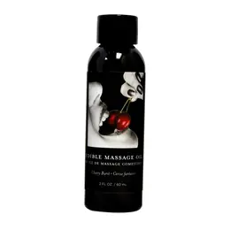 Earthly Body Jestivo Ulje za Masažu Višnja 60ml - Nega Prirodna Formula