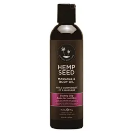 Earthly Body Skinny Dip Massage Oil 236ml - Natural Nourishing Blend