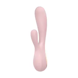 Satisfyer Mono Flex Intimni Silikonski Uređaj sa Dva Motora, Kontrola preko Aplikacije, Bela