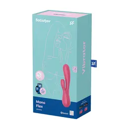 Satisfyer Mono Flex Aplikacijom Kontrolisani Silikonski Sistem sa Dva Motora, Roze