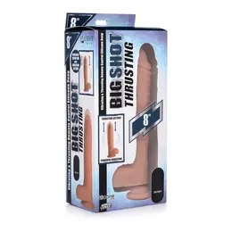 Big Shots Liquid Silicone Intimate Machine 20.5 cm with Remote & Vibration
