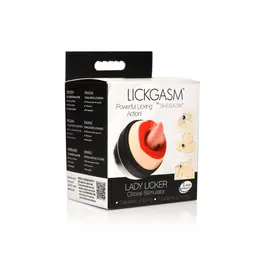 XR Brands Lickgasm intimni simulator jezika, vodootporan, crveni, USB