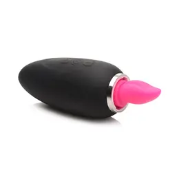 XR Brands Lickgasm Mini Pink - 10-Mode Suction & Licking Device