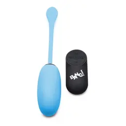 BANG Plush Wireless Egg - 28 Speed Silicone Intimate Device, Violet