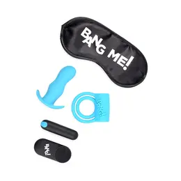 Blush Duo Blast Kit 4-in-1 Intimate Set Silicone Black Rechargeable