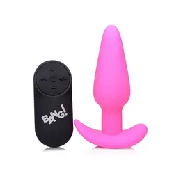 BANG Bežični Silicone Čep sa 21 Vibracionim Režimom i Daljinskim