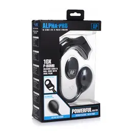 XR Brands P-Bomb Silicone Intimate Ring & Plug with 10 Vibration Modes