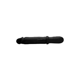 XR Brands Auto Pounder Black Vibrating Thrusting Handle 29cm Silicone