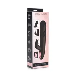 Royal Rabbits Bunny Thrust Silicone Thrusting Intimate Device Pink