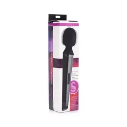 XR Brands Diamond Head Silicone Wand Massager Waterproof 24 Modes