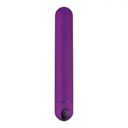 XR Brands Bang! XL Rechargeable Bullet Vibrator, Waterproof, Black