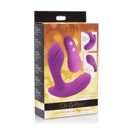 XR Brands G-Pearl Intimni Stimulator sa Rotirajućim Kuglicama, Punjiv