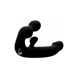 XR Brands Tri-Volver Rechargeable Double-Sided Strapless Intimate Device