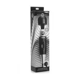XR Brands Thunderstick 2.0 silikonski punjivi masažni štapić, crni