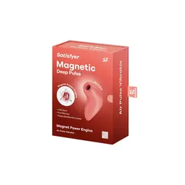 Satisfyer Magnetic Deep Pulse Terracotta - Air Pulse System, Waterproof