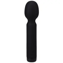 Doc Johnson Black Silicone Compact Wand Massager USB punjiv 10 režima