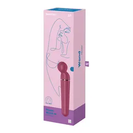 Satisfyer Planet Wand-er Berry & Rosegold masažer – 10 režima, vodootporan