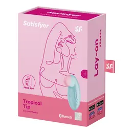 Satisfyer Tropical Tip punjivi intimni uređaj sa aplikacijom, roze