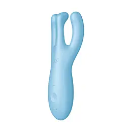 Satisfyer Threesome 4+ Lay-On intimni uređaj sa aplikacijom roze