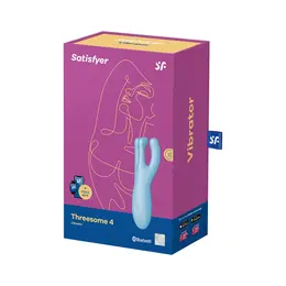Satisfyer Threesome 4+ Lay-On intimni uređaj sa aplikacijom roze