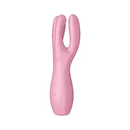Rocks-Off Threesome 3 Lay-On multi-zonski vibrator, silikon, crna